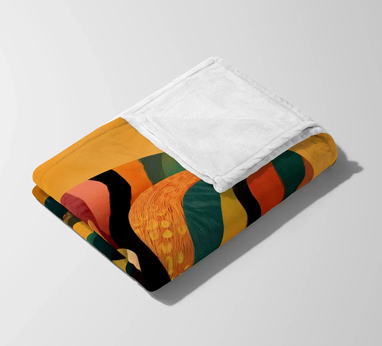 The Warm Geometry coperta in pile da Luca