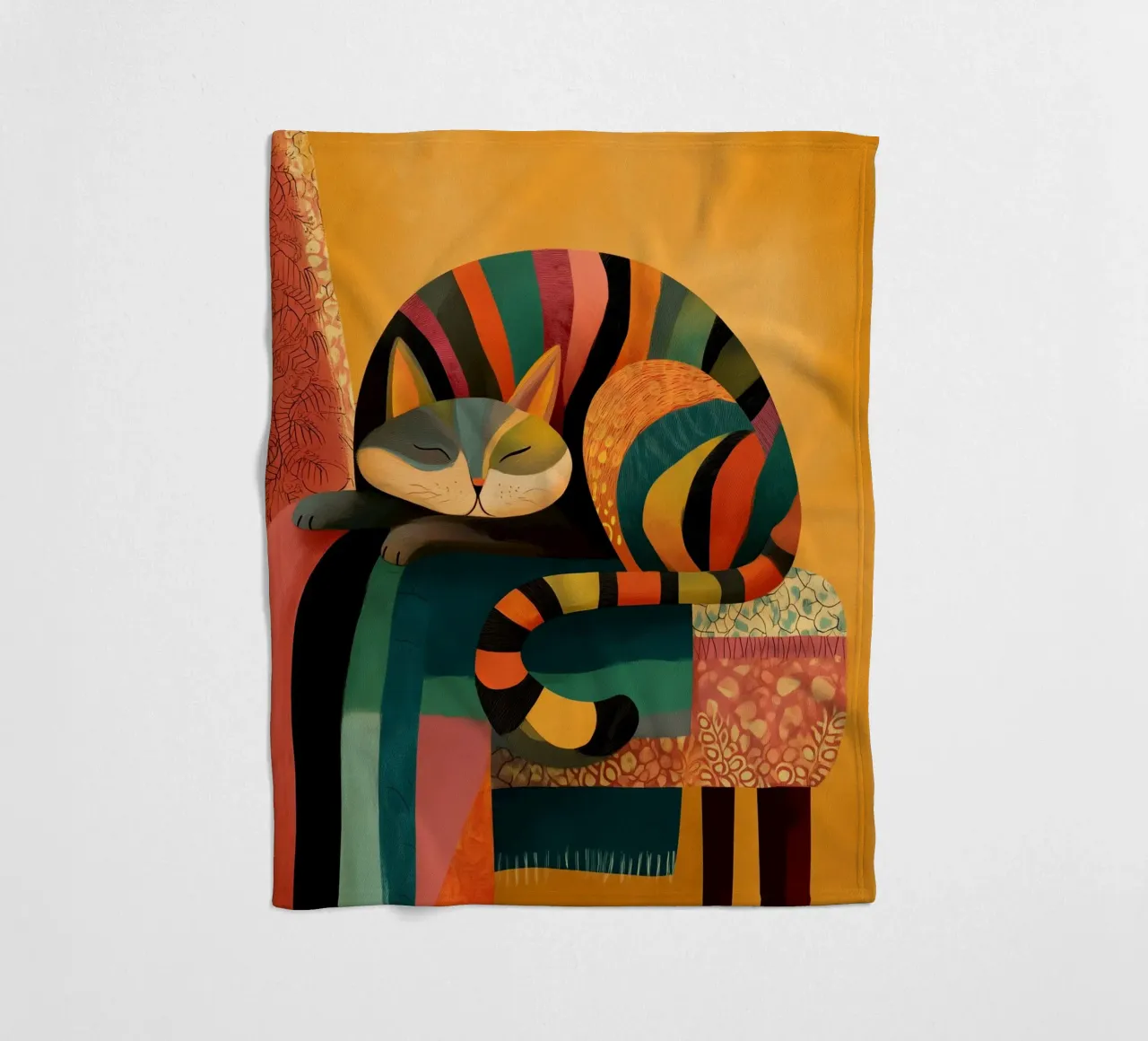 The Warm Geometry coperta in pile da Luca