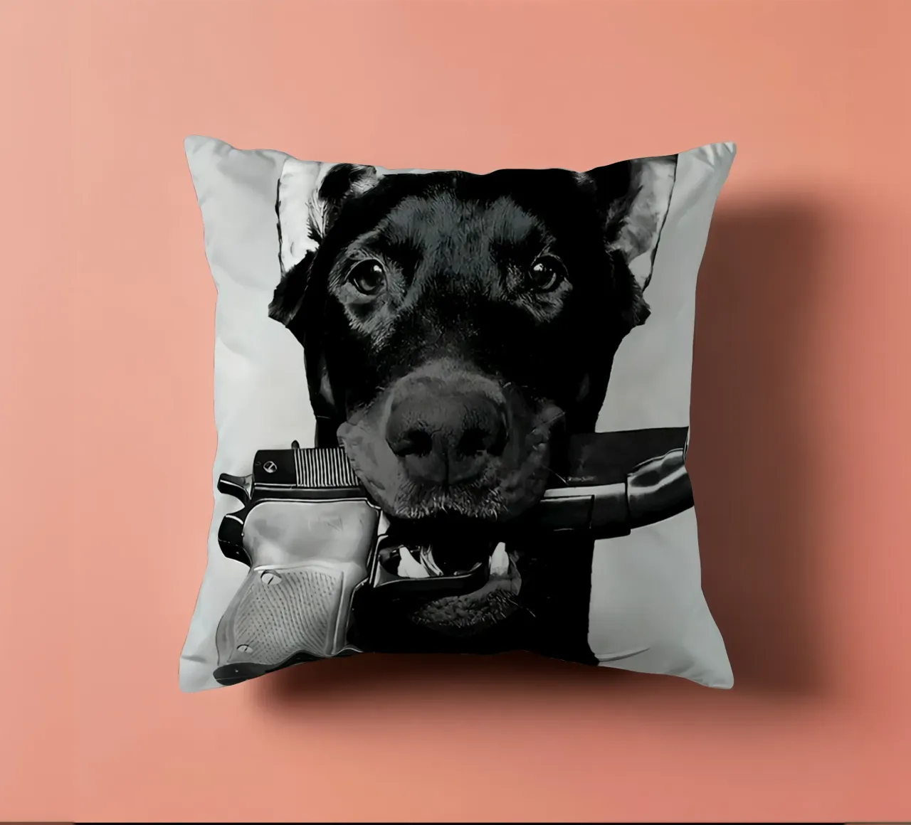 Cane carico cuscino da Emil Art Studio