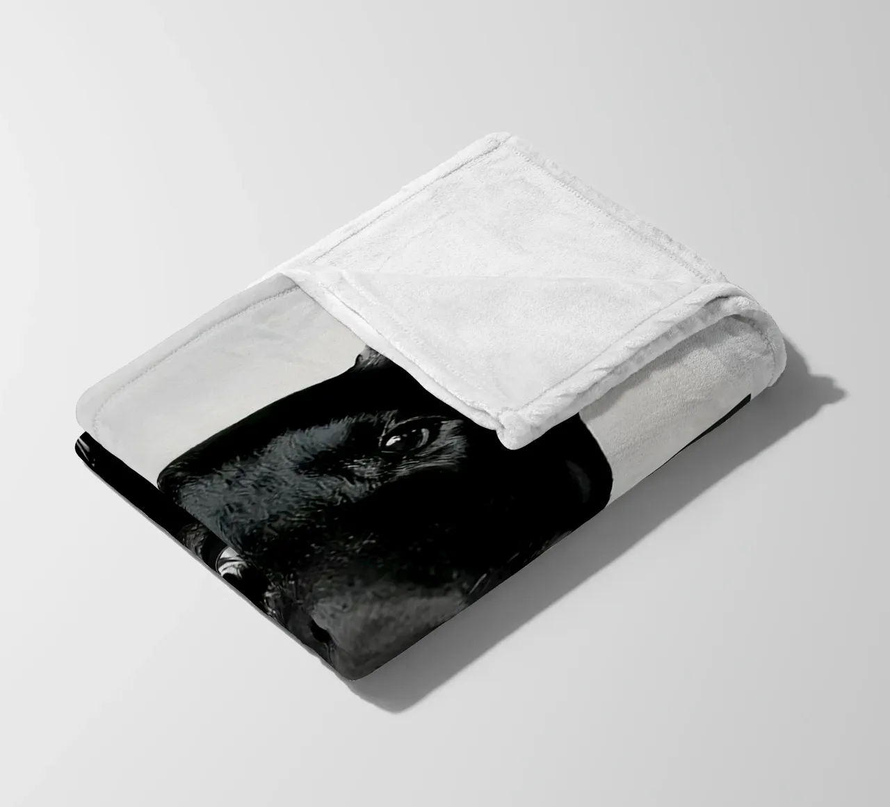 Cane carico coperta in pile da Emil Art Studio