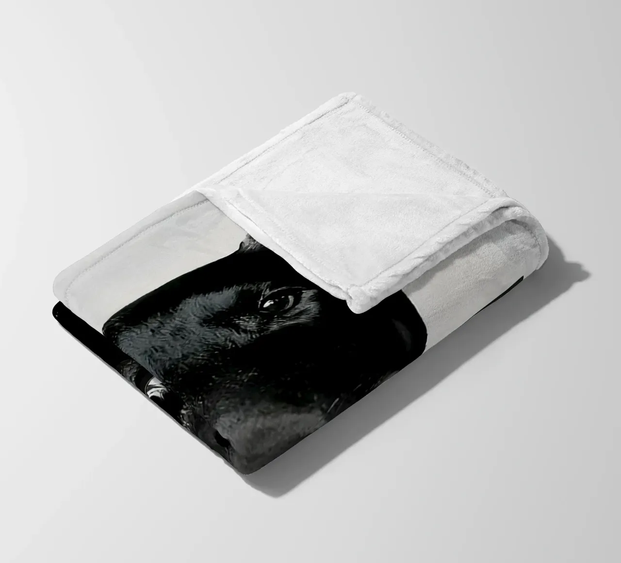 Cane carico coperta in pile da Emil Art Studio