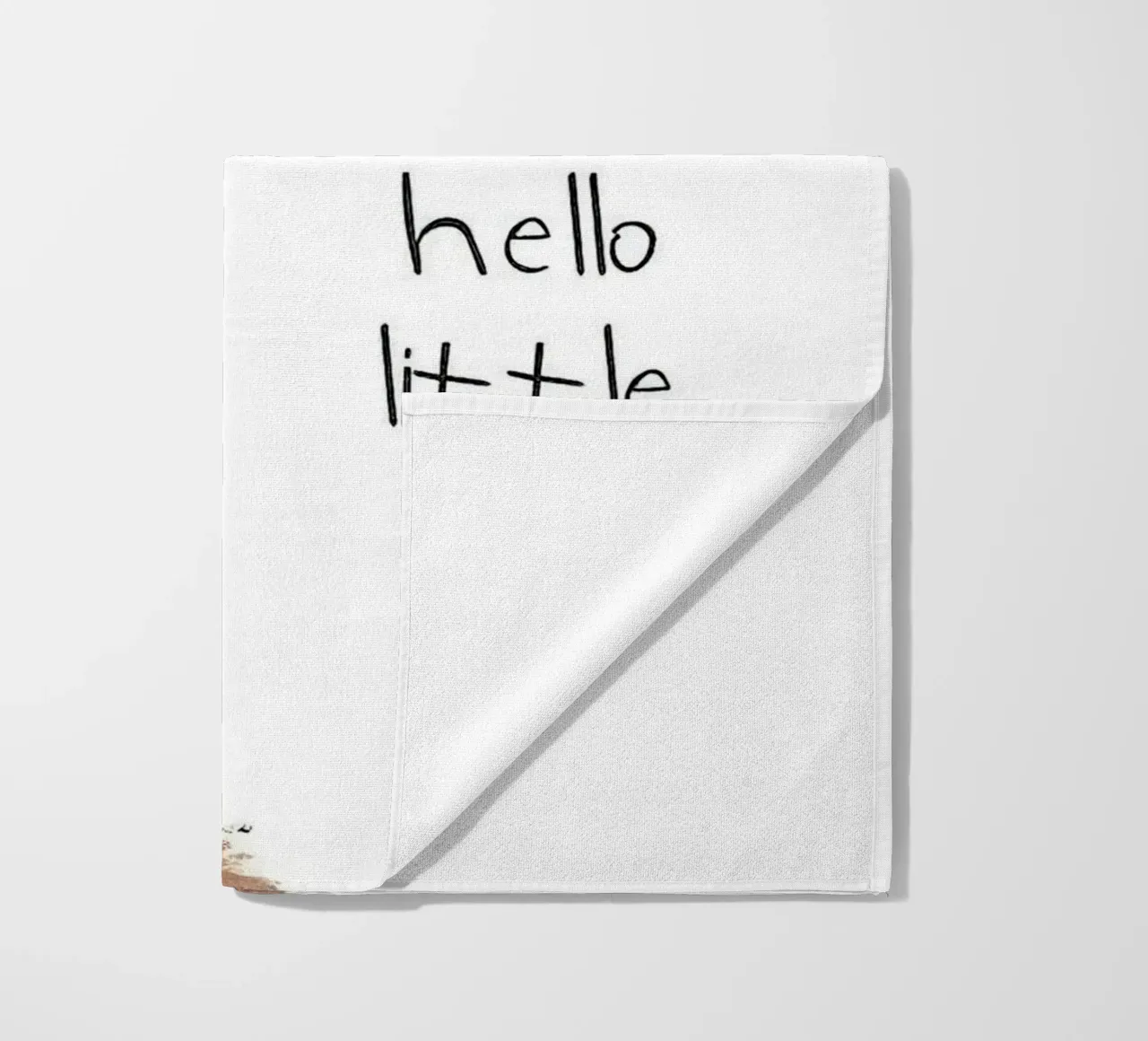 Hello Giraffe telo mare da Emil Art Studio