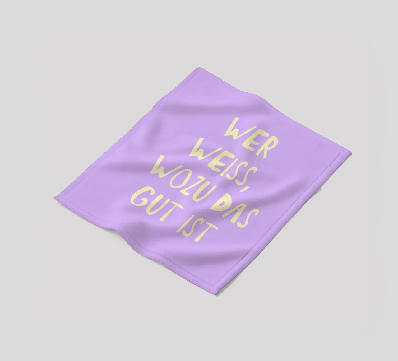 Chissà a cosa serve coperta in pile da Attaboy Dsgn