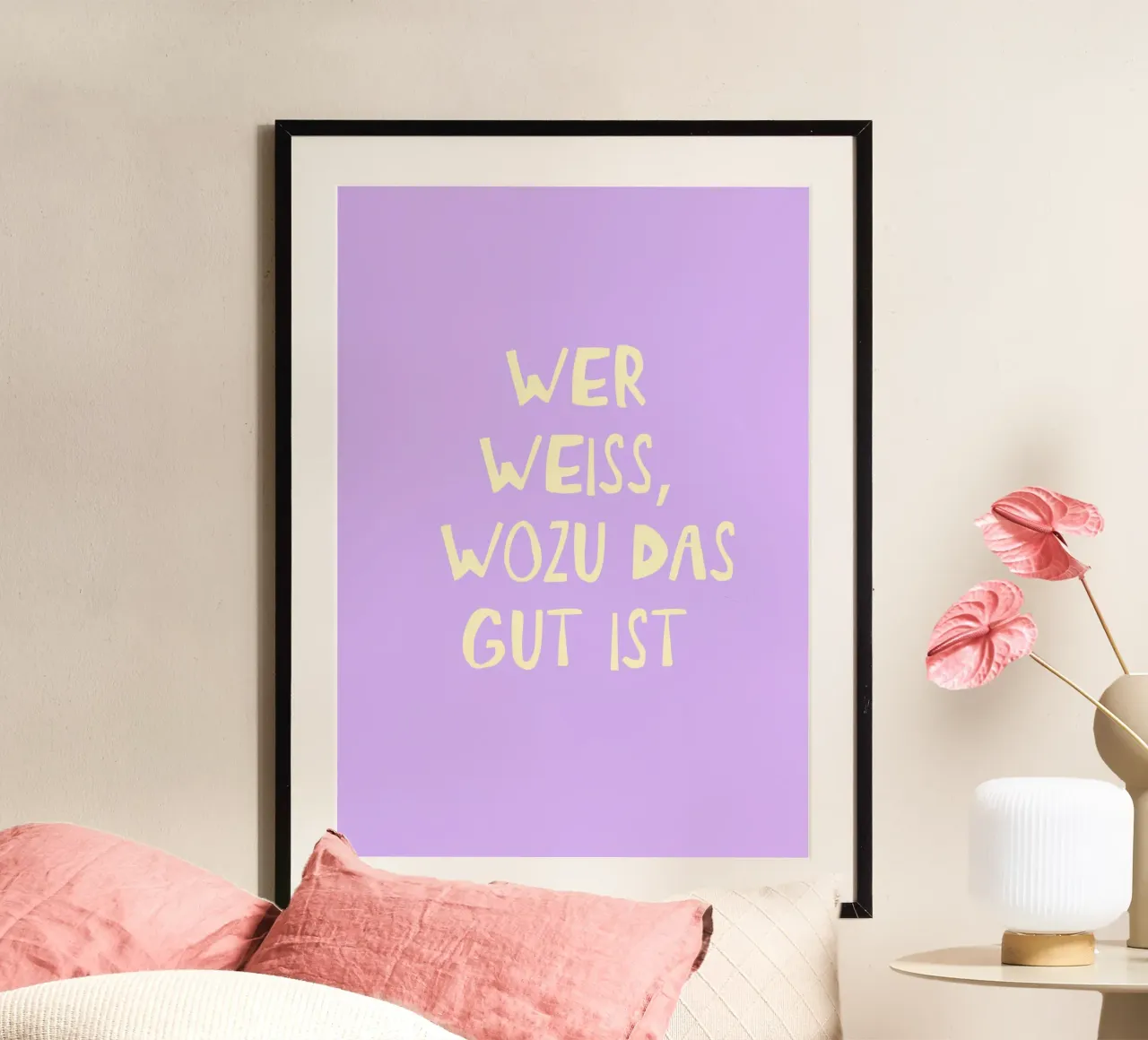 Wer weiss wozu dass gut ist Hahnemühle von Attaboy Dsgn