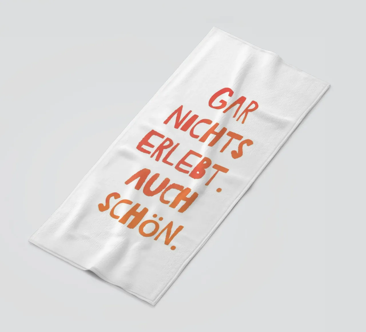 Gar Nichts Erlebt telo mare da Attaboy Dsgn