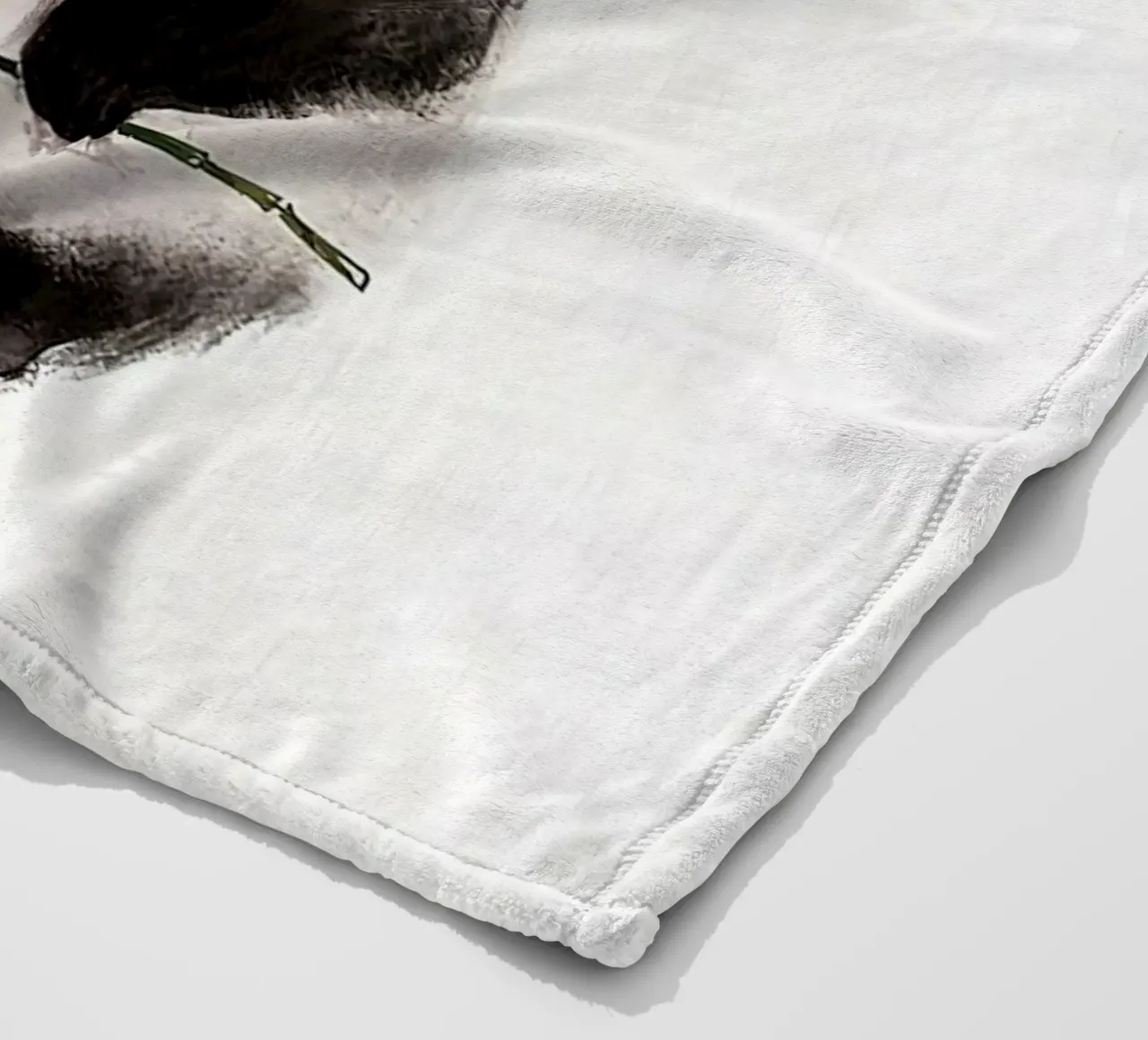 Panda premuroso coperta in pile da Emil Art Studio