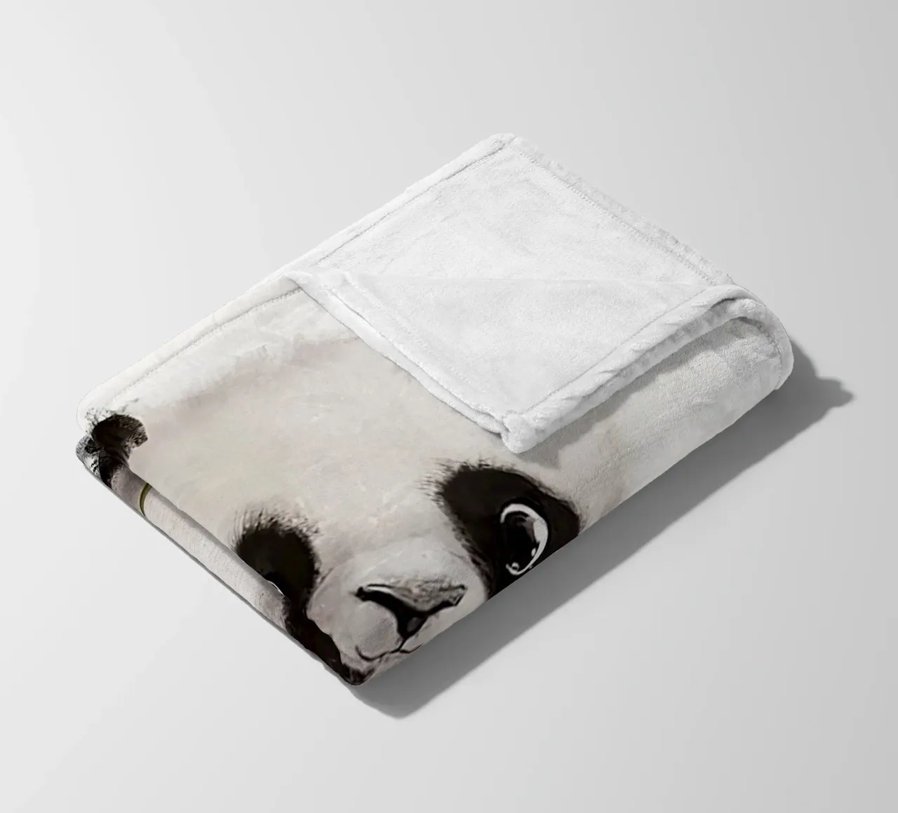 Panda premuroso coperta in pile da Emil Art Studio