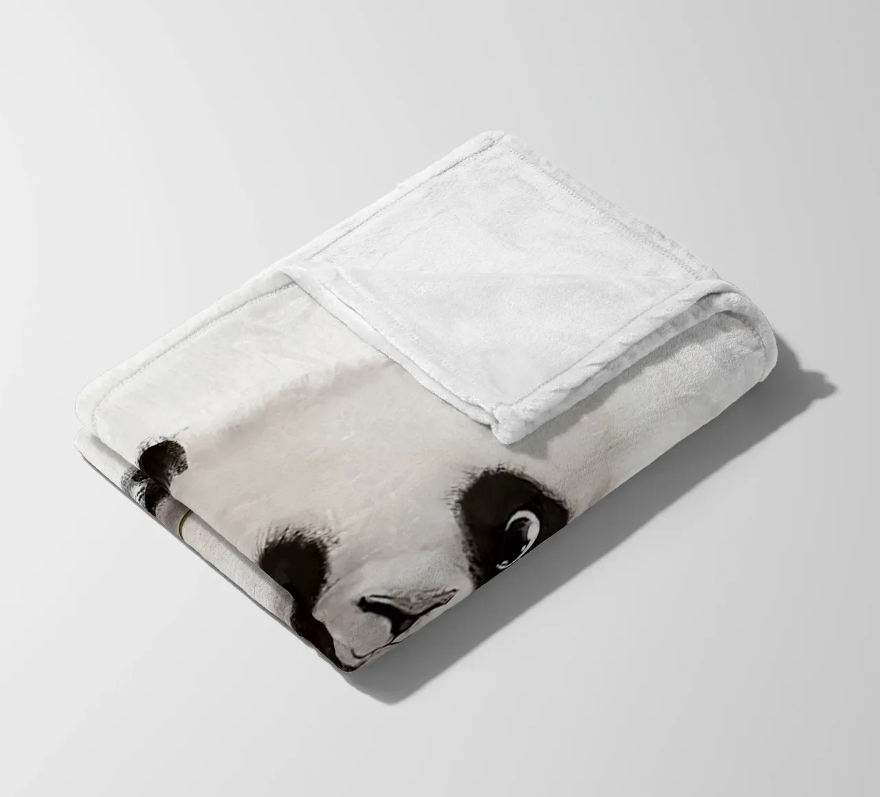 Panda premuroso coperta in pile da Emil Art Studio
