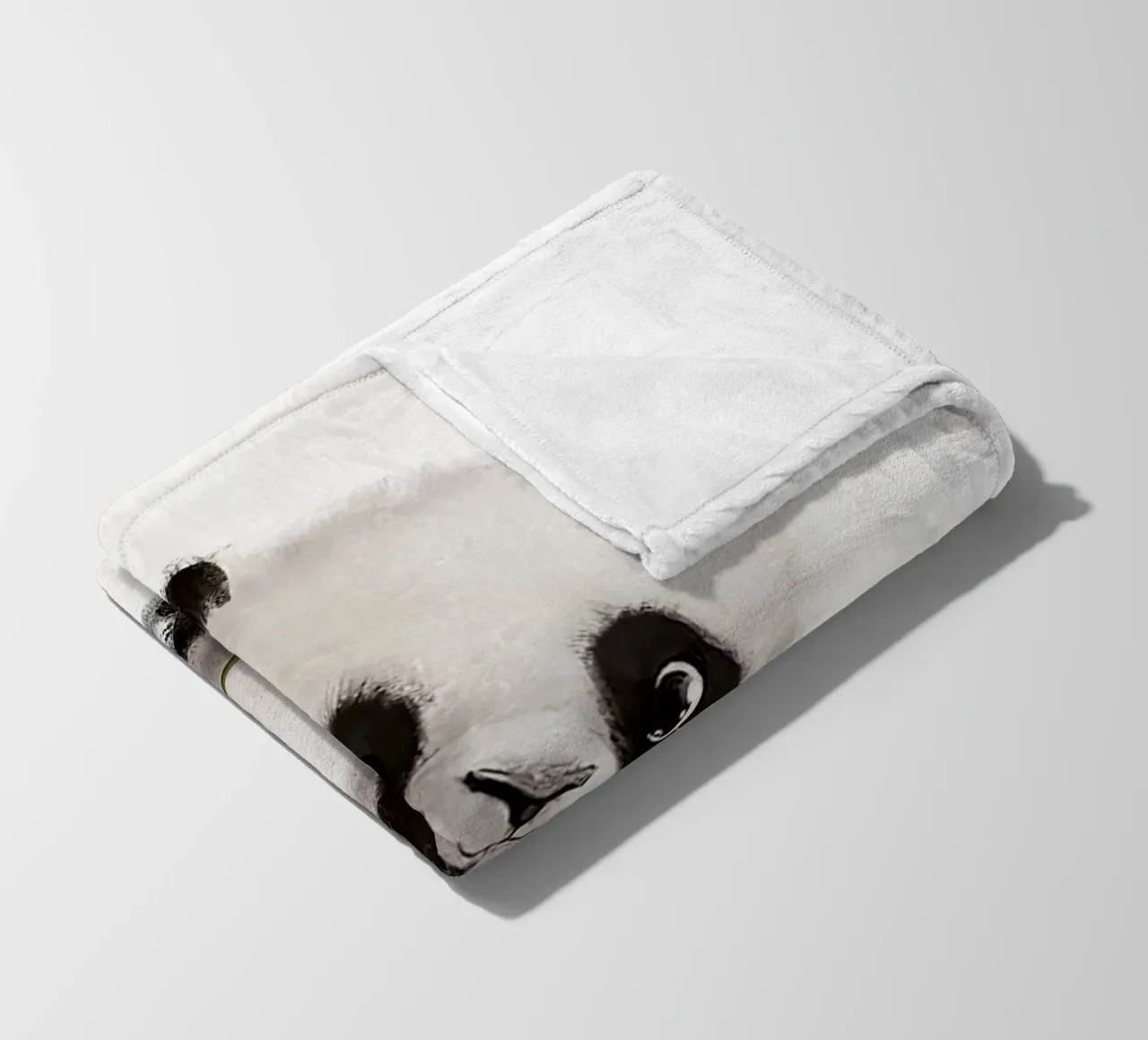 Panda premuroso coperta in pile da Emil Art Studio