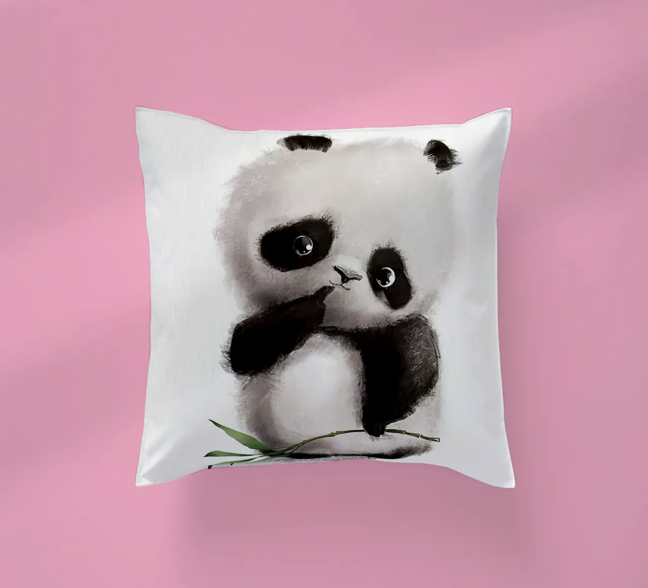 Panda premuroso cuscino da Emil Art Studio