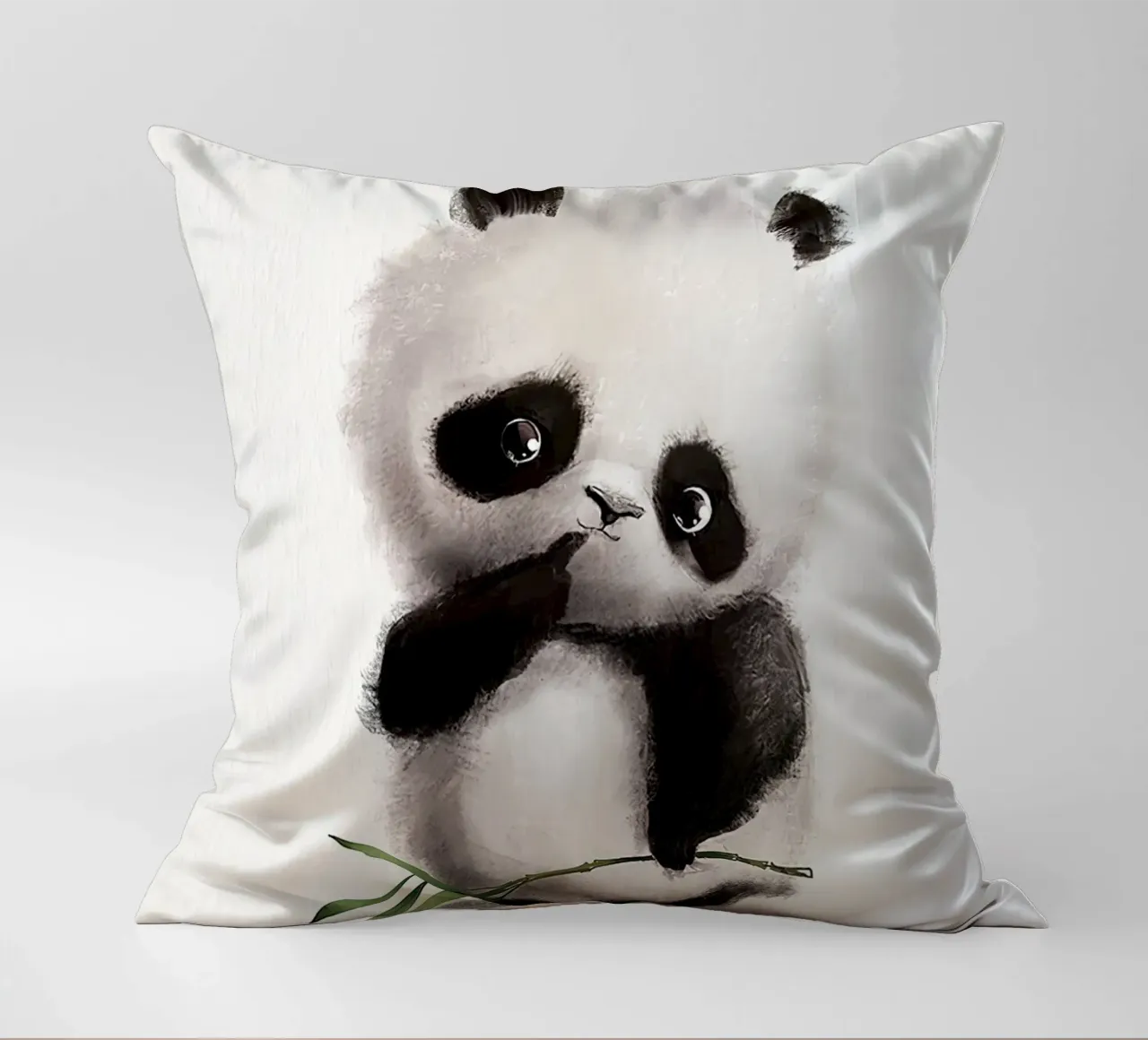 Panda premuroso cuscino da Emil Art Studio