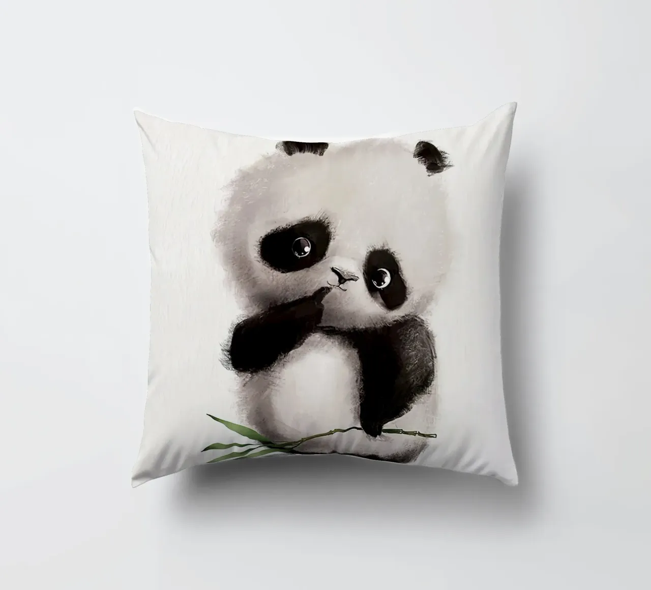 Panda premuroso cuscino da Emil Art Studio