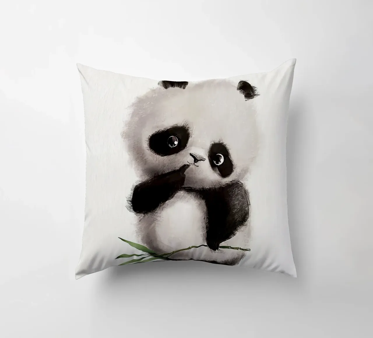 Panda premuroso cuscino da Emil Art Studio