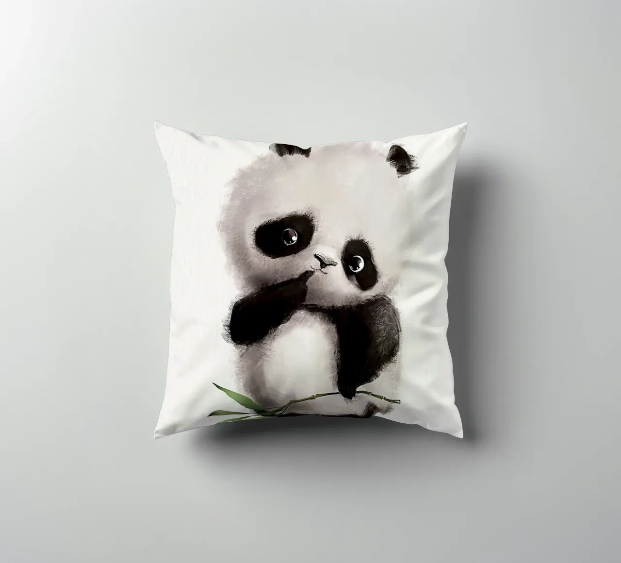 Panda premuroso cuscino da Emil Art Studio