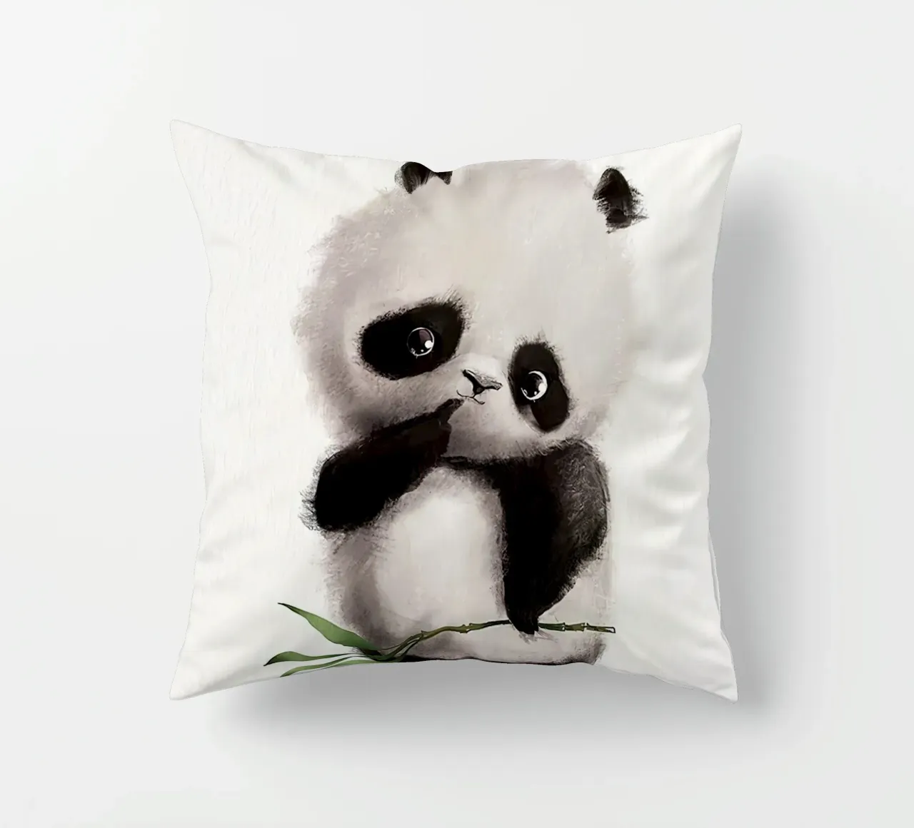 Panda premuroso cuscino da Emil Art Studio