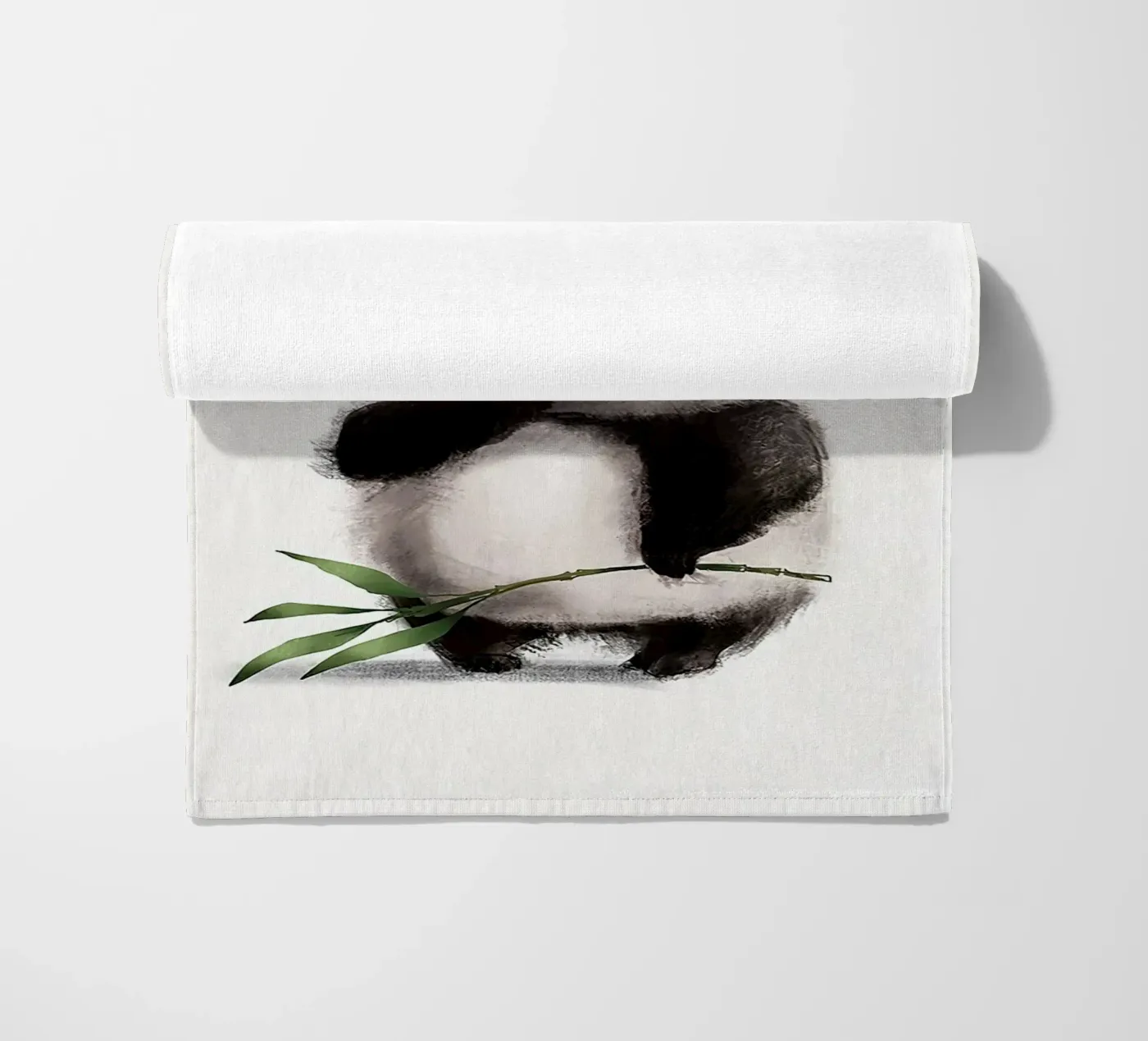 Panda premuroso telo mare da Emil Art Studio