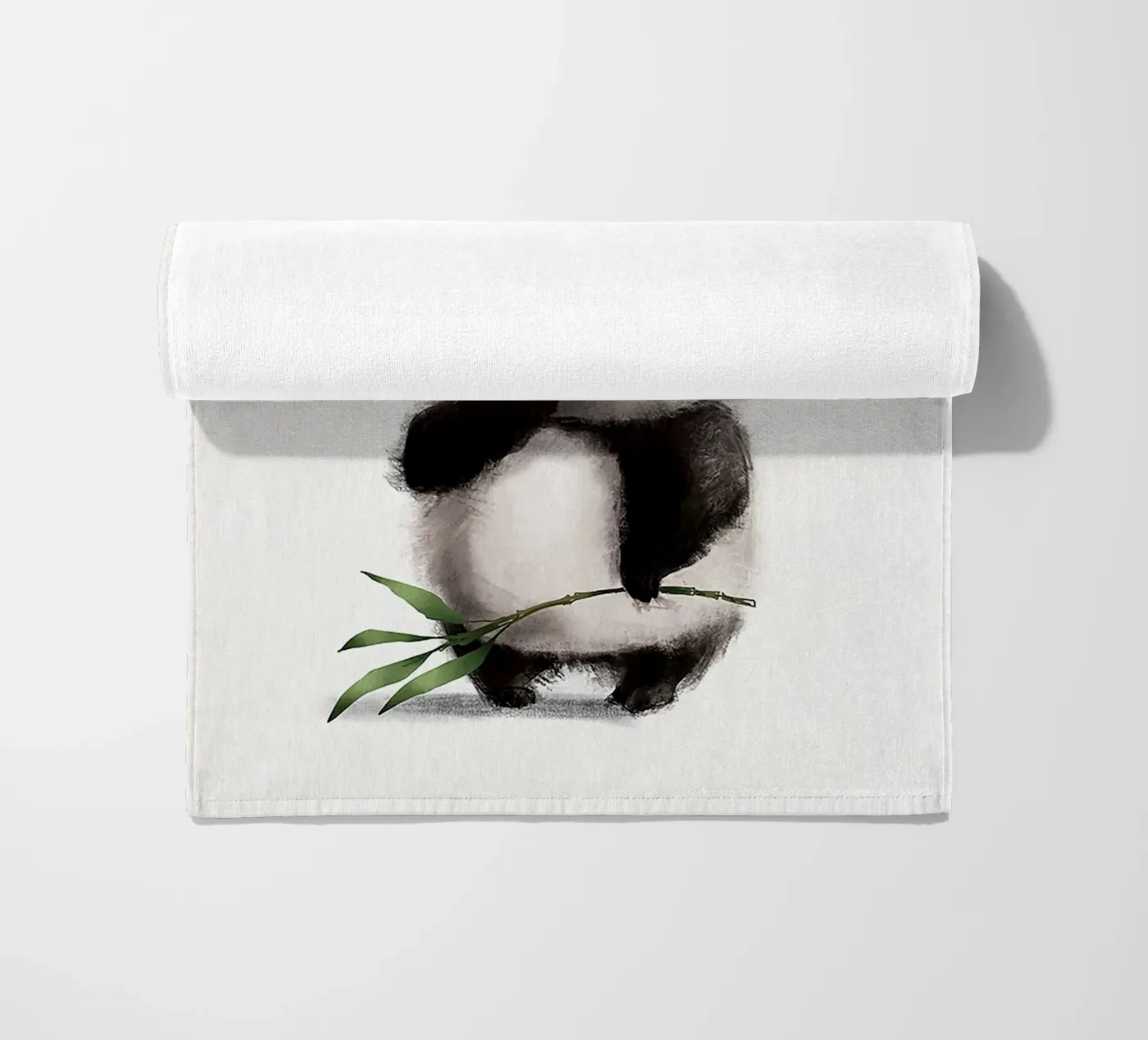 Panda premuroso telo mare da Emil Art Studio