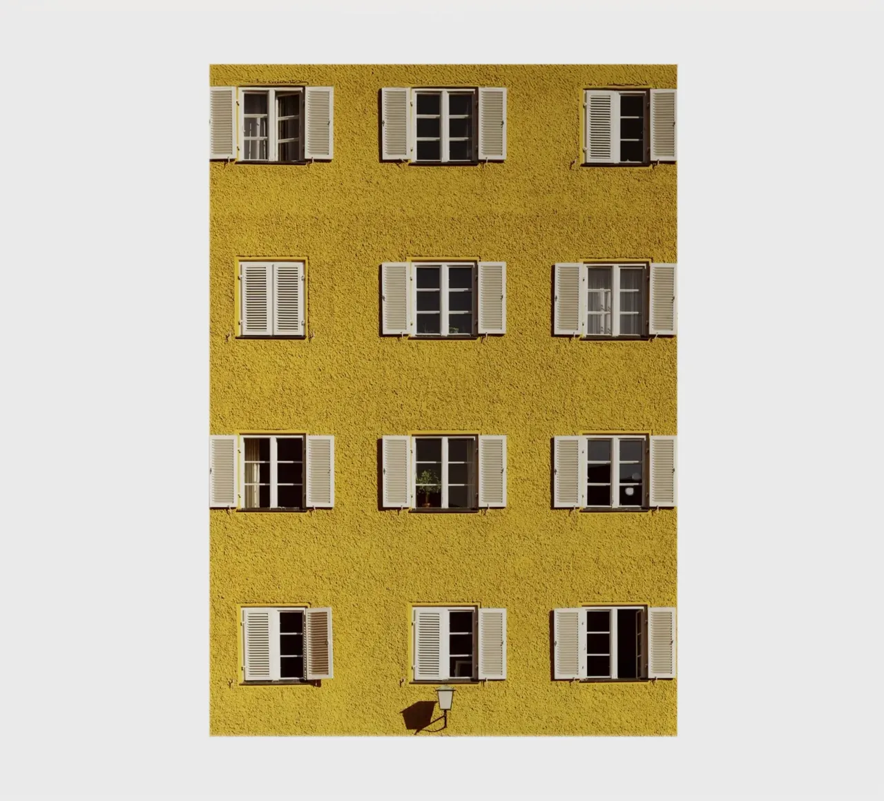 Bortei Vietrel München, Fensterfront Notizbuch von Borstei München