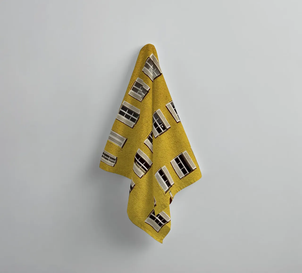 Bortei Vietrel Munich, window front towel by Borstei München