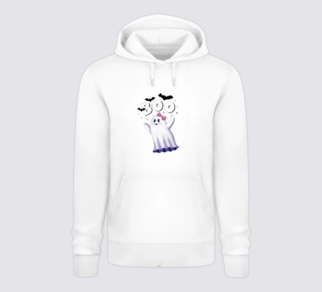 Boo. L'ora delle streghe e Halloween. felpa con cappuccio da CalliLetters