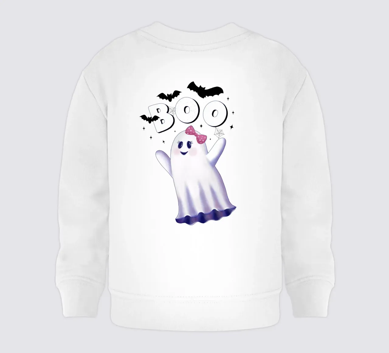 Boo. L'ora delle streghe e Halloween. felpa neonato da CalliLetters