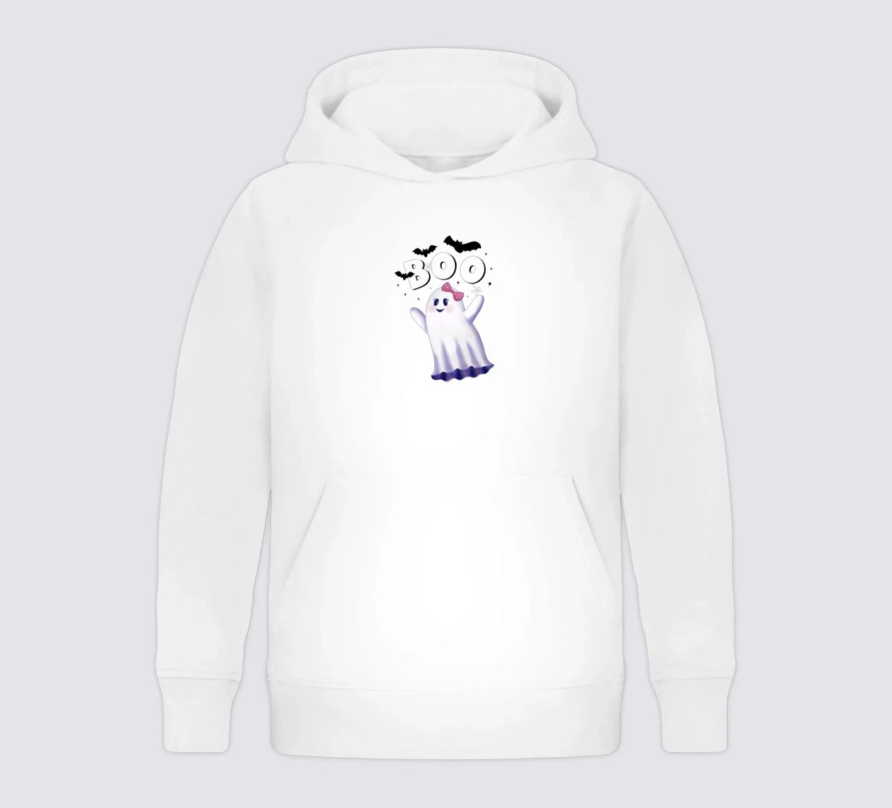 Boo. L'ora delle streghe e Halloween. felpa bambino con cappuccio da CalliLetters