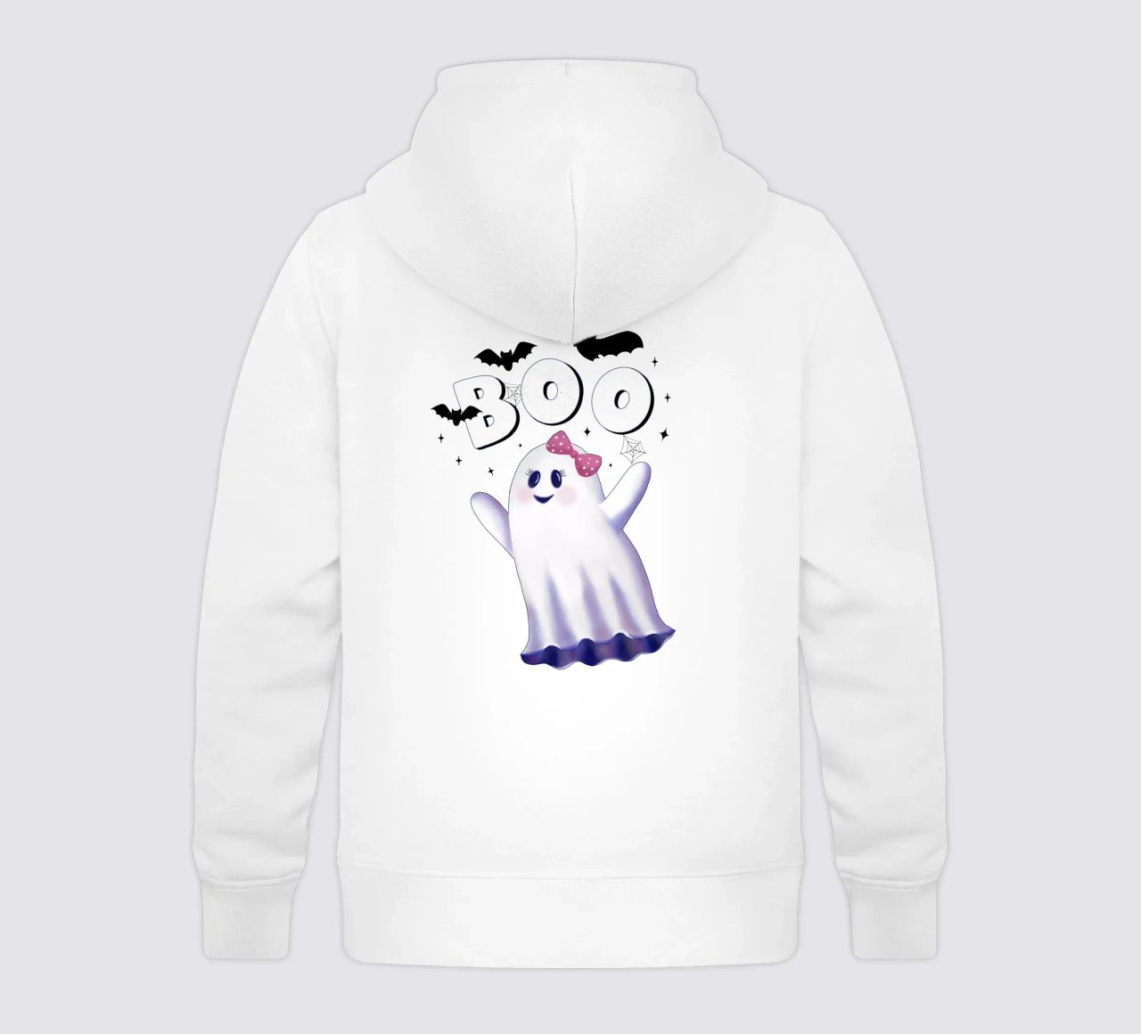 Boo. L'ora delle streghe e Halloween. felpa bambino con cappuccio da CalliLetters