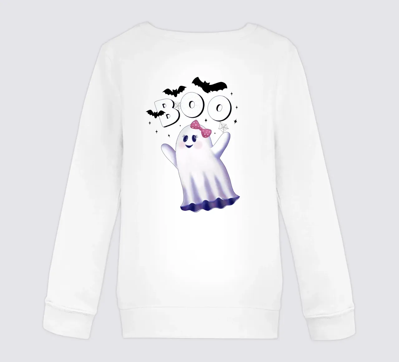 Boo. L'ora delle streghe e Halloween. felpa bambino da CalliLetters