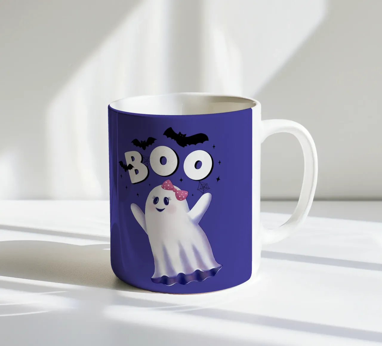 Boo. L'ora delle streghe e Halloween. tazza in ceramica da CalliLetters