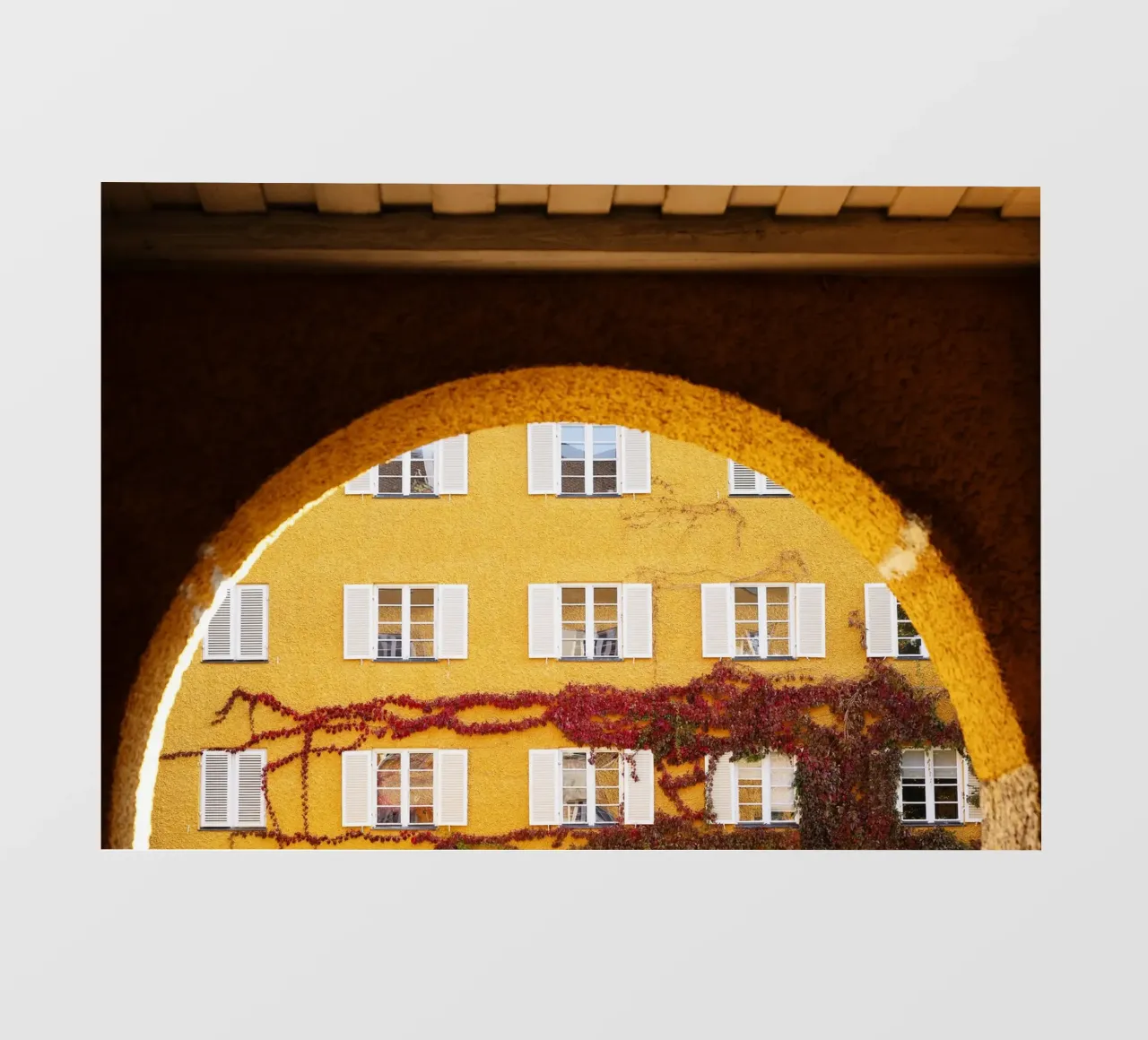 Quartiere Borstei a Monaco pellicola backlit da Borstei München