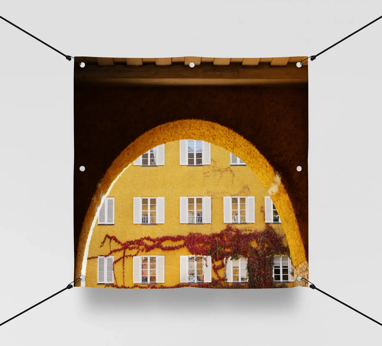 Quartiere Borstei a Monaco telo in pvc da Borstei München
