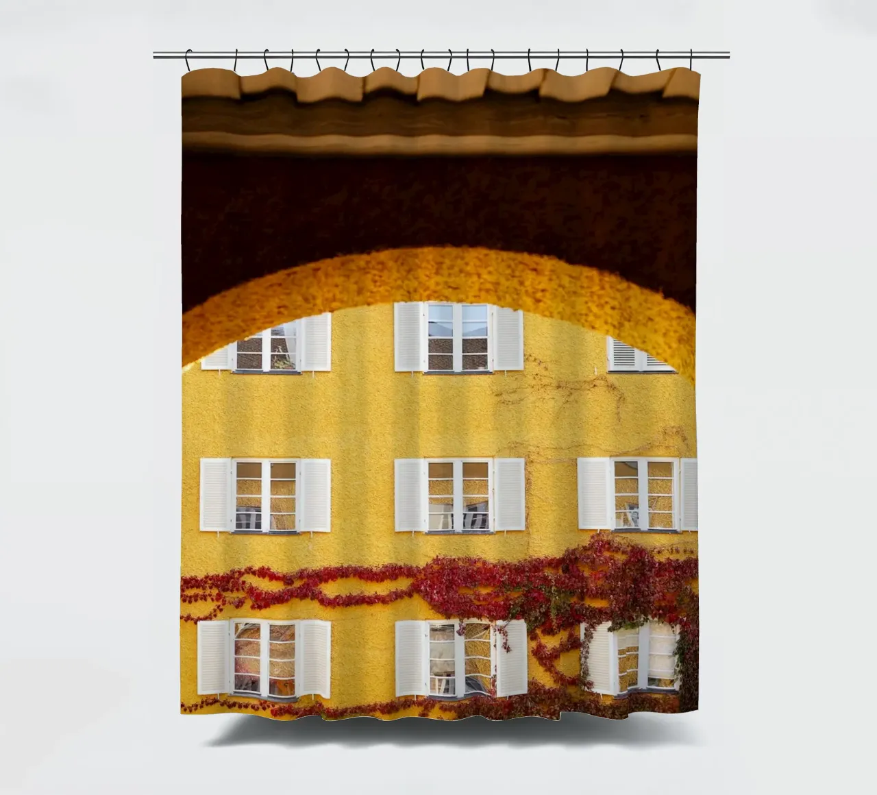 Quartiere Borstei a Monaco tenda da doccia da Borstei München