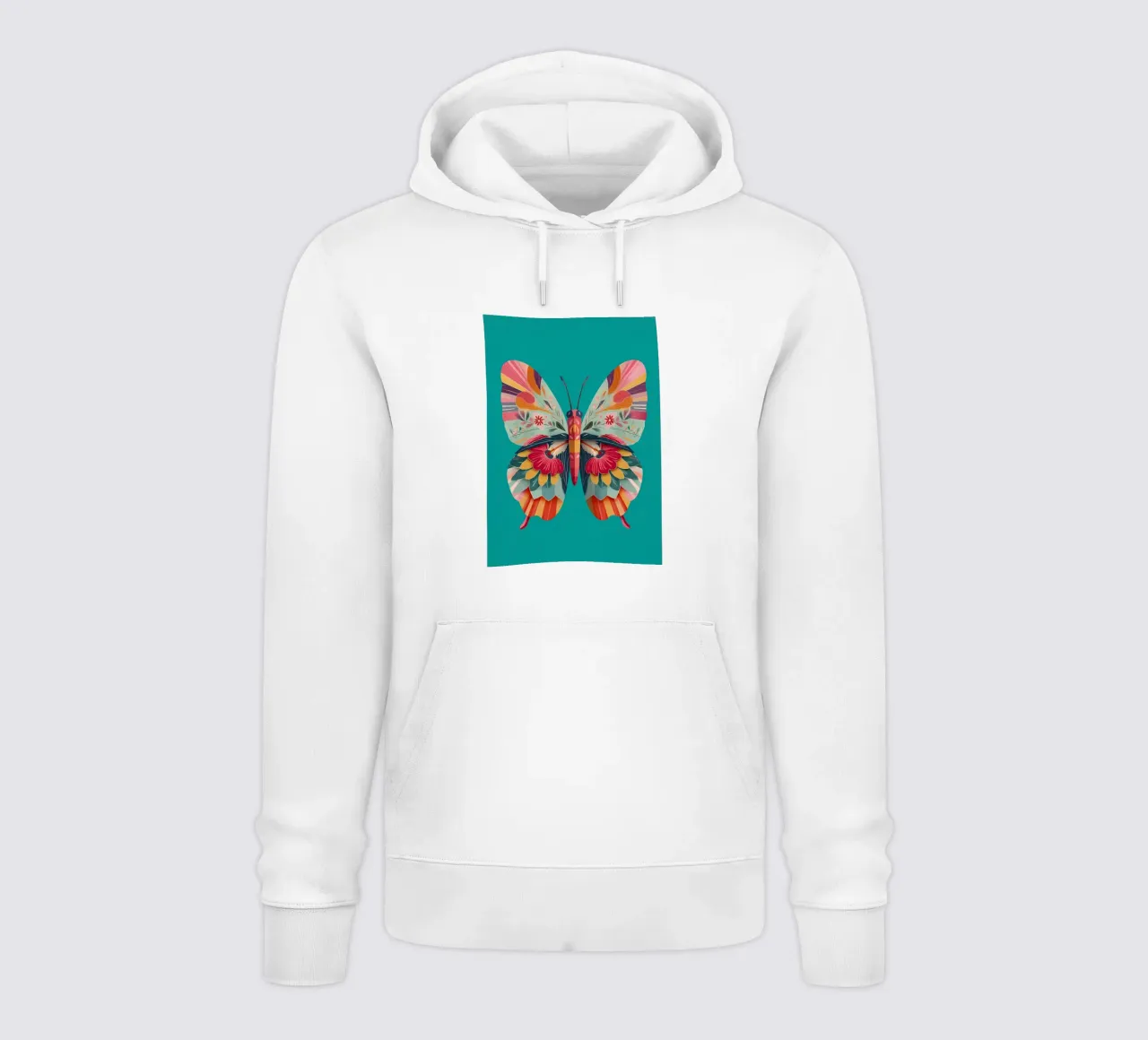 Study of a Butterfly in Bloom sweat à capuche de Luca