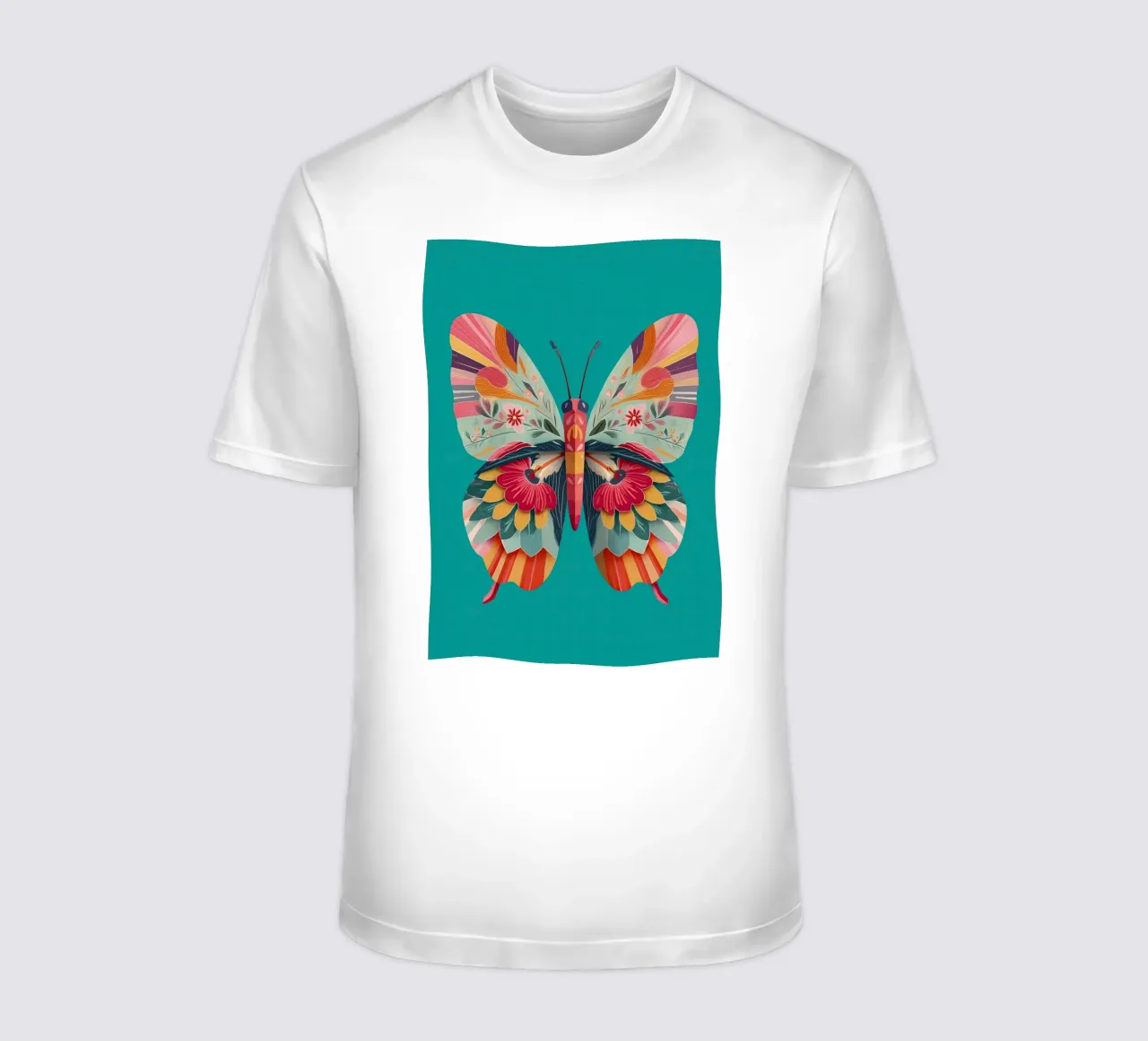 Study of a Butterfly in Bloom T-Shirt von Luca
