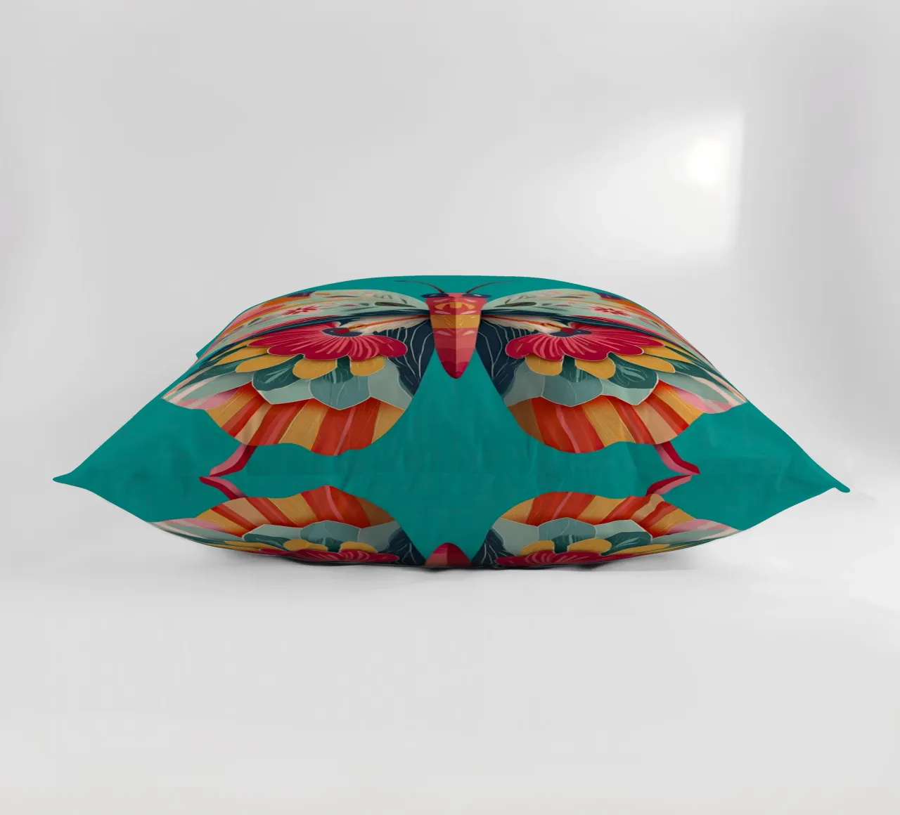 Study of a Butterfly in Bloom cuscino da Luca