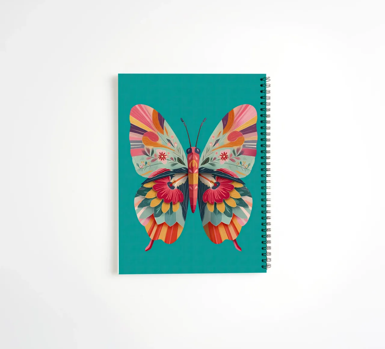 Study of a Butterfly in Bloom diario ad anelli da Luca