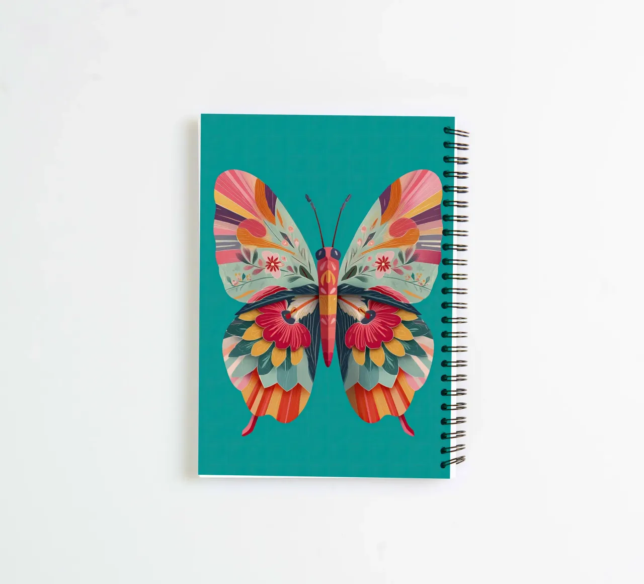 Study of a Butterfly in Bloom diario ad anelli da Luca