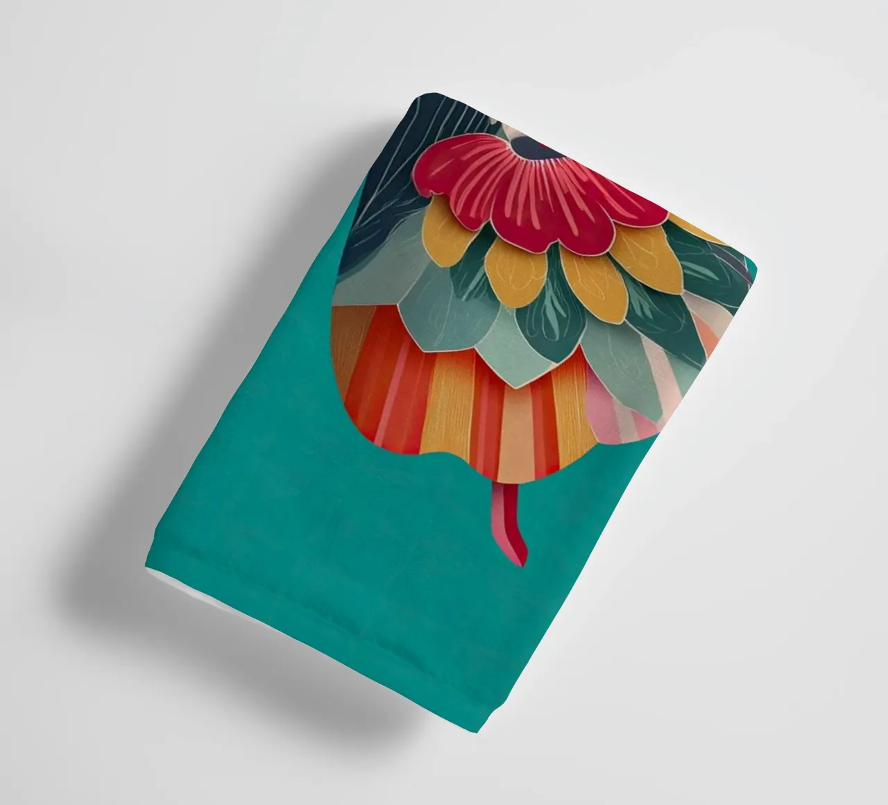 Study of a Butterfly in Bloom towel by Luca