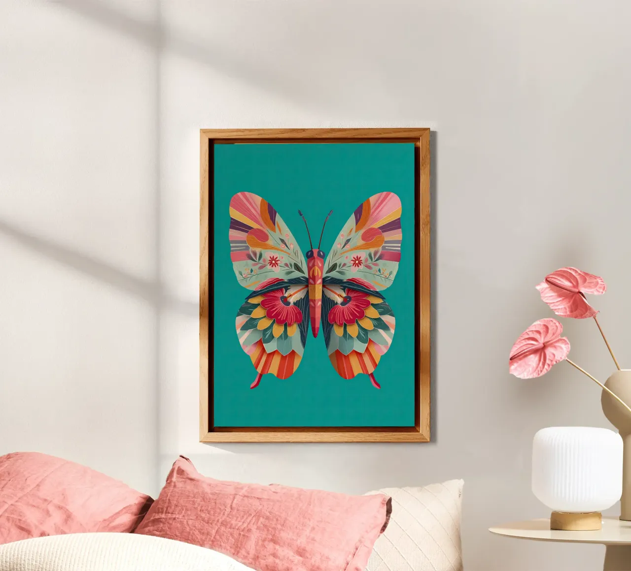 Study of a Butterfly in Bloom pannello forex da Luca