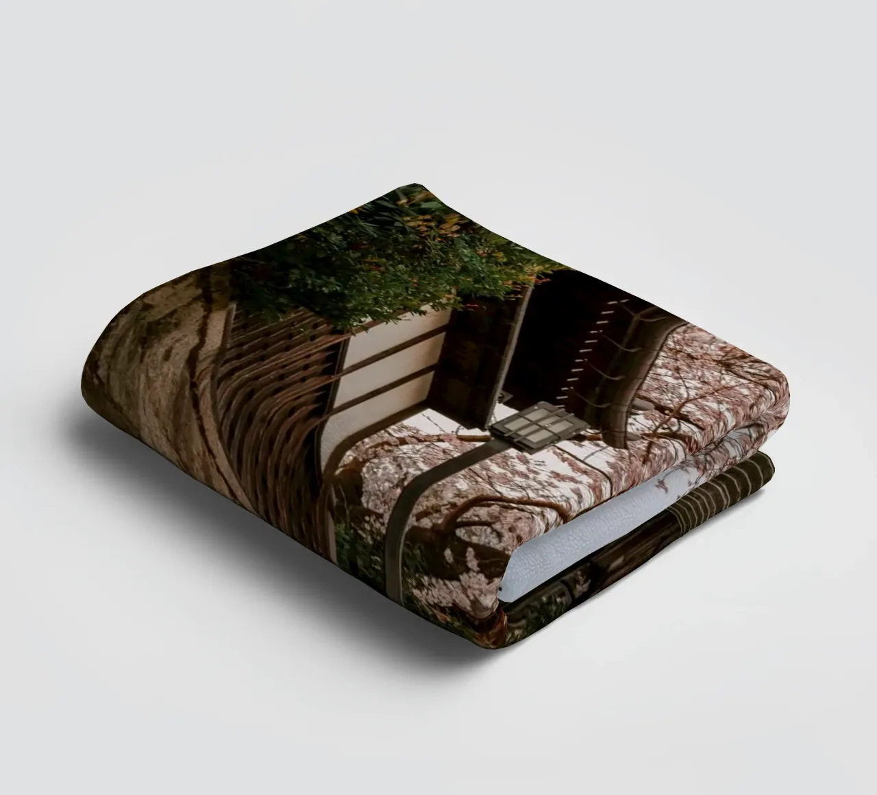 Scala dei ciliegi in fiore a Kyoto, Giappone asciugamano da bagno da mbgraphx2