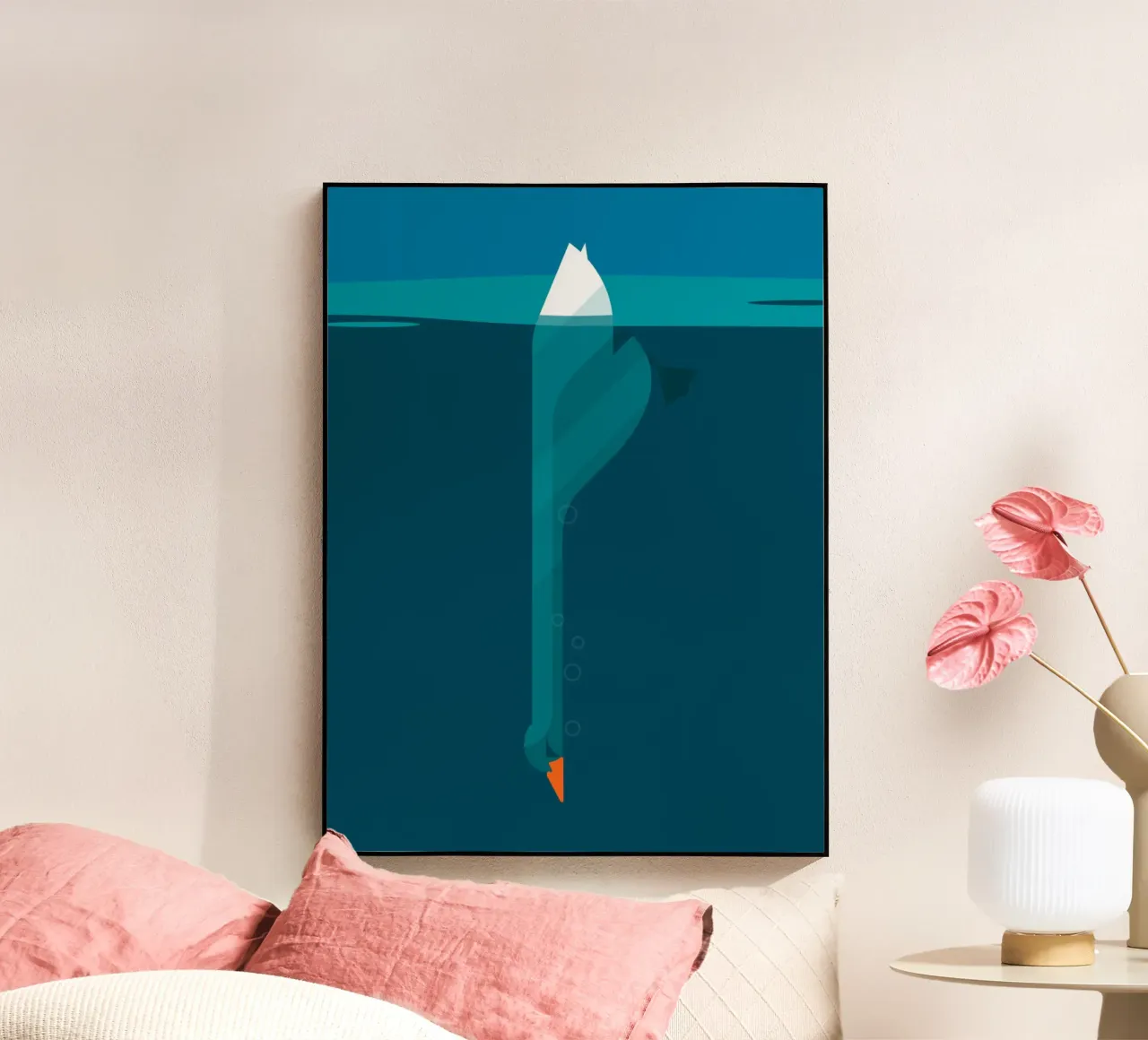 SwanBerg plexiglass da Elegant Absurdism