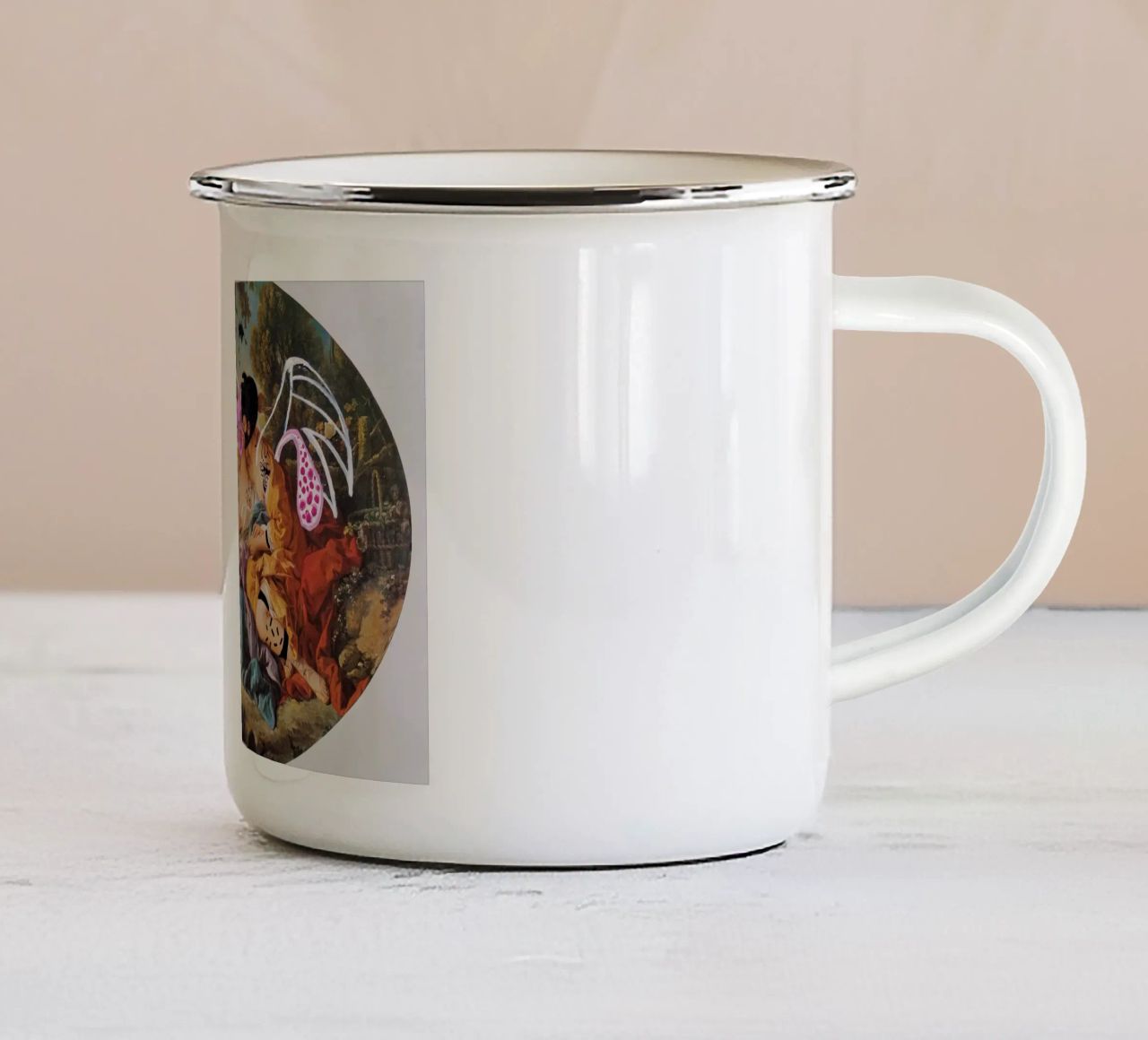 Vuole vendicarsi tazza in smalto da Trash is dada Official