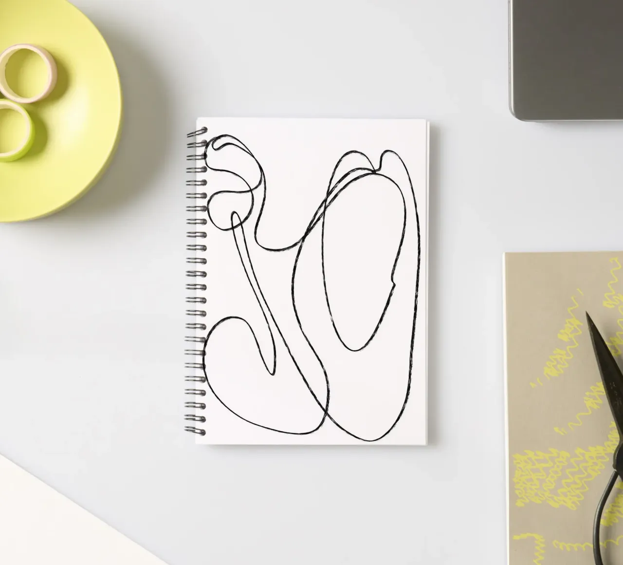 Lion Heart spiral notebook by Studio B