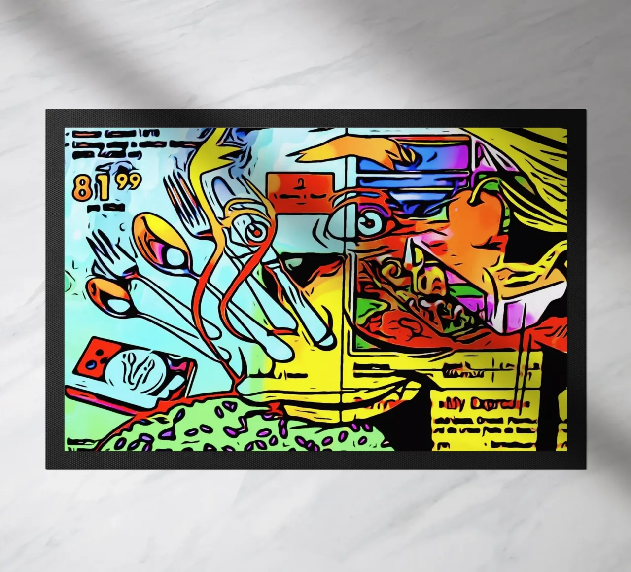 EET deurmat van ZAMART - PopArt