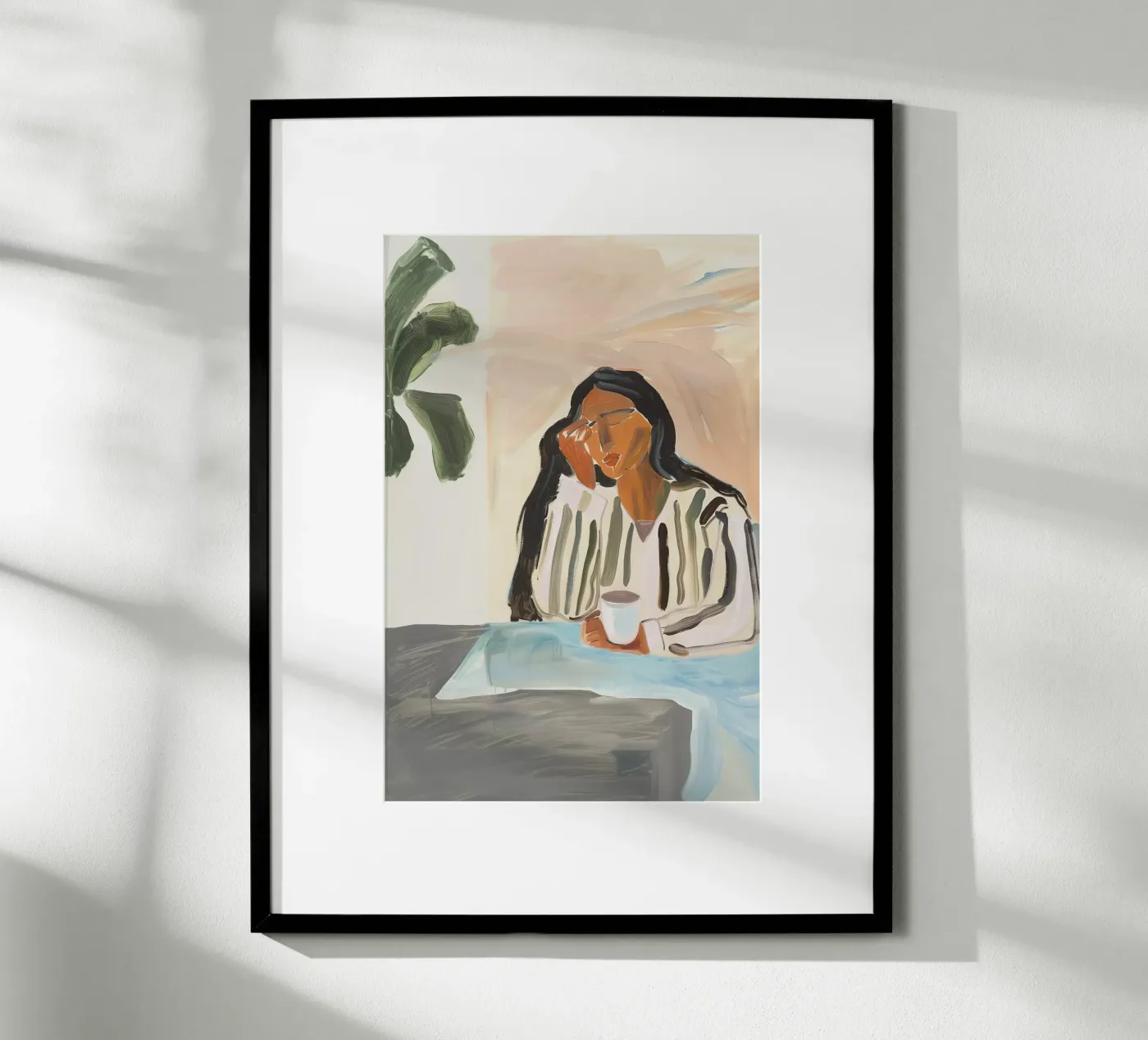 Quiet Contemplation poster da BALIKA HOMES ART