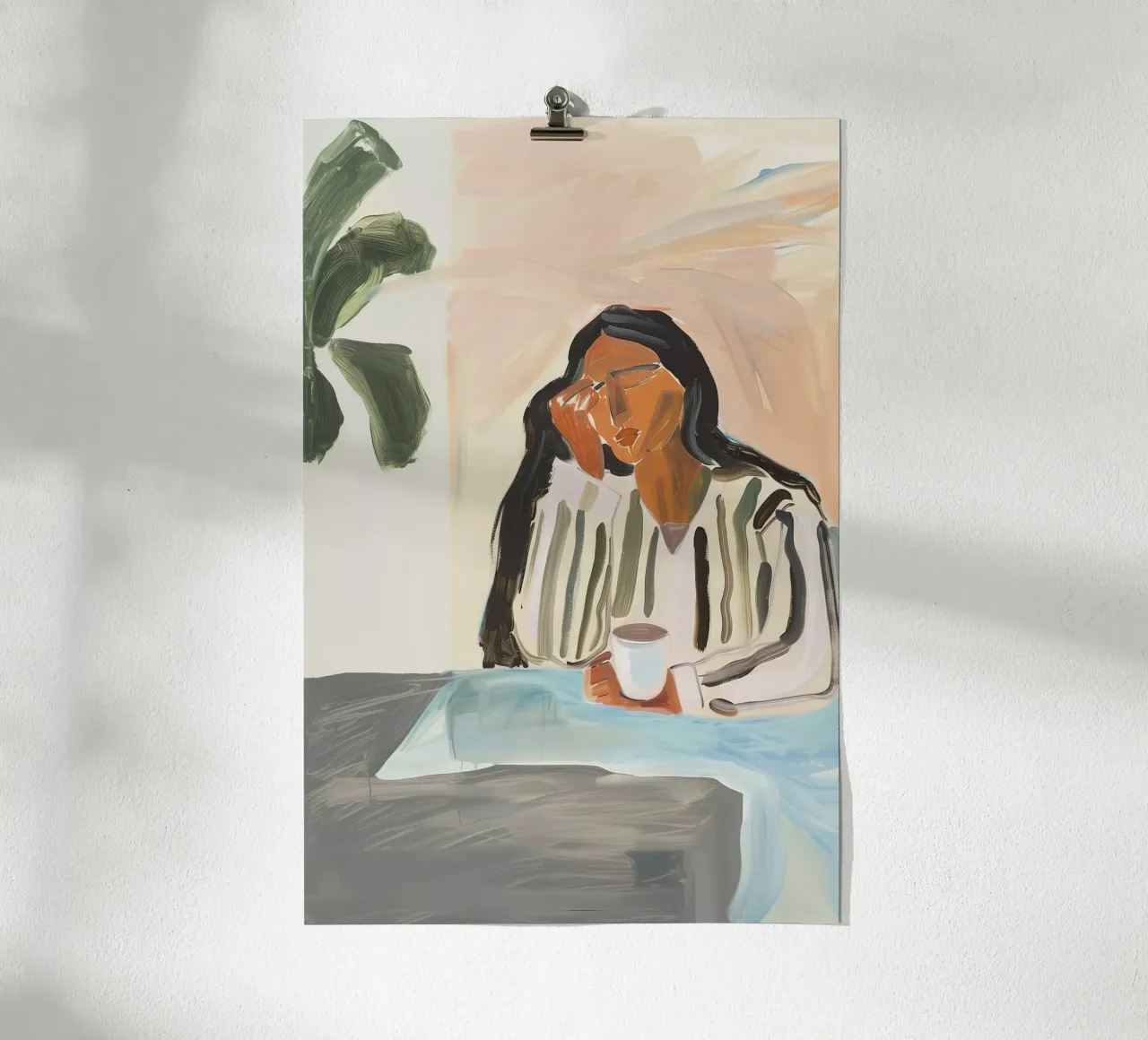 Quiet Contemplation poster da BALIKA HOMES ART