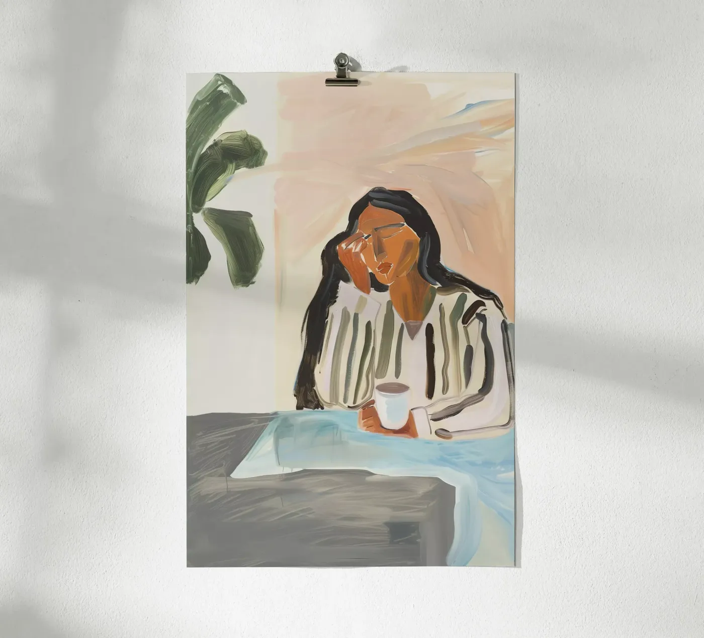 Quiet Contemplation poster da BALIKA HOMES ART
