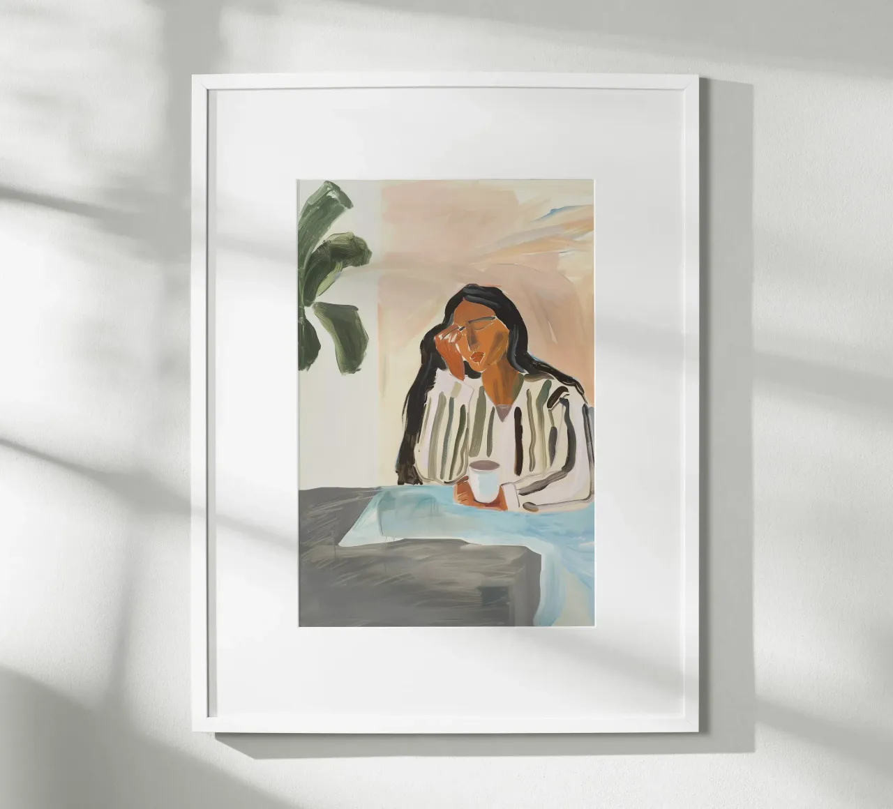 Quiet Contemplation poster da BALIKA HOMES ART