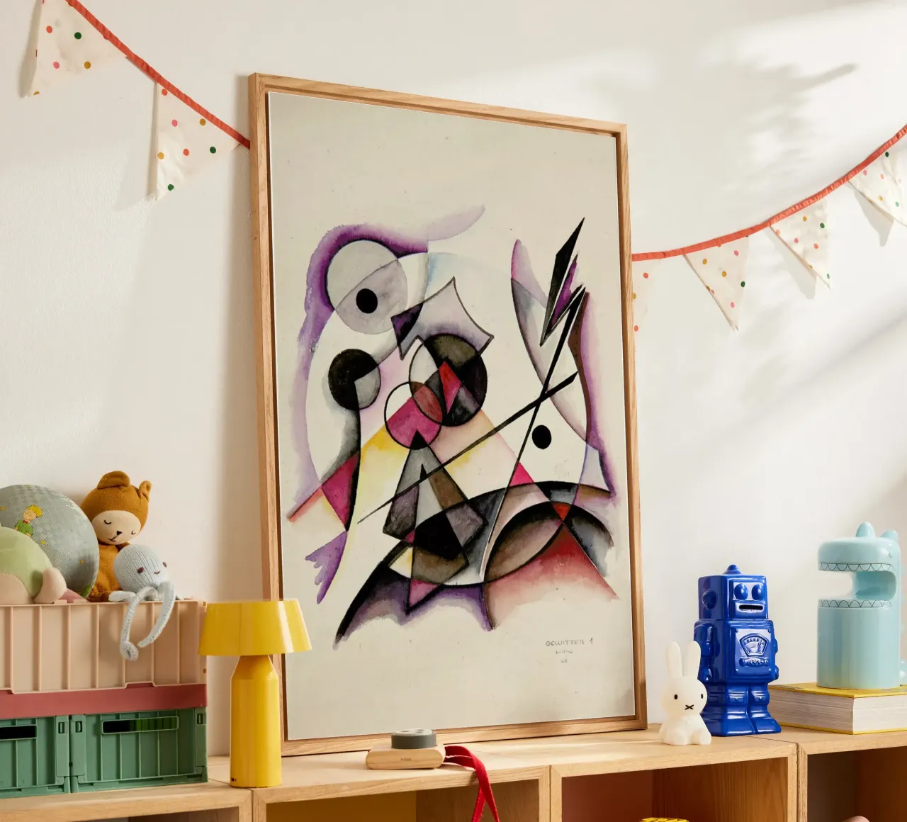 Gewitter 1 (1946) plexiglass da Heinrich Neuy