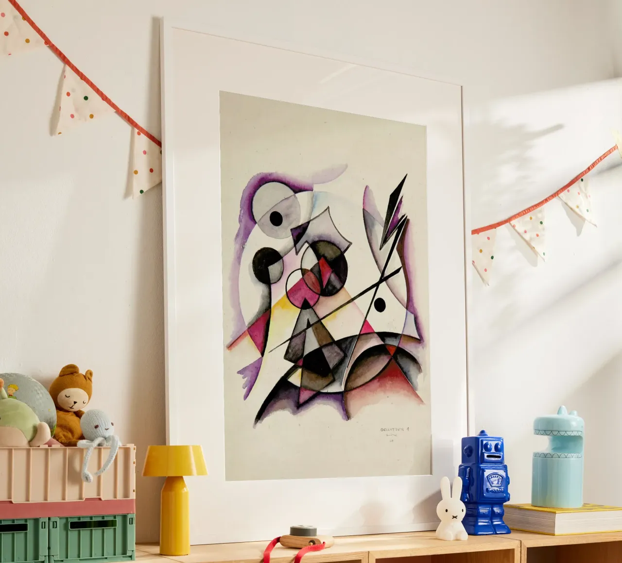 Gewitter 1 (1946) poster da Heinrich Neuy